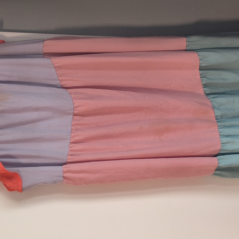 Beautiful Multi colored maxi Sun dress